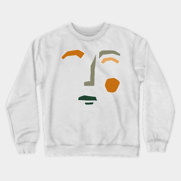Outline Crewneck Sweatshirt by NJORDUR
